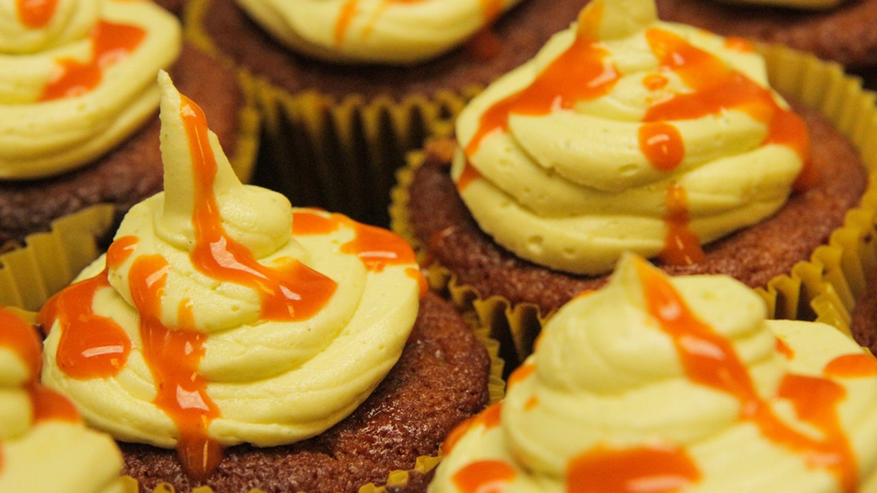 Buffalo Chicken Cupcakes!