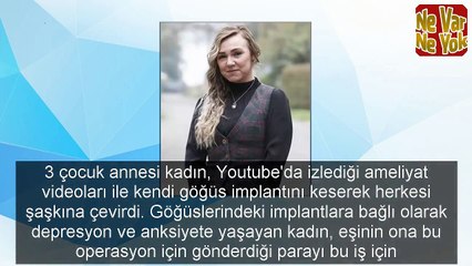 Maket bıçağını kaptığı gibi göğüslerini kesti hem de bakın neden