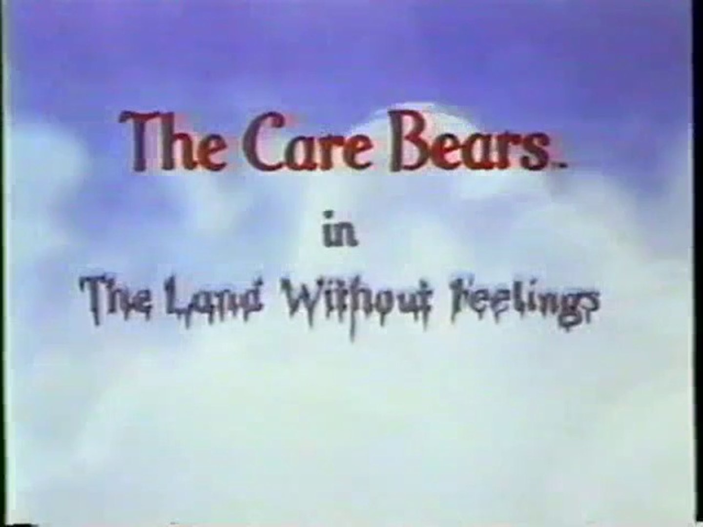 the care bears in the land without feelings