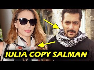 सलमान खान की उतारी उलिआ वंतूर ने नक़ल, किया उनके स्टाइल को कॉपी