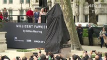 Sur Parliament Square à Londres, le combat féministe a sa statue