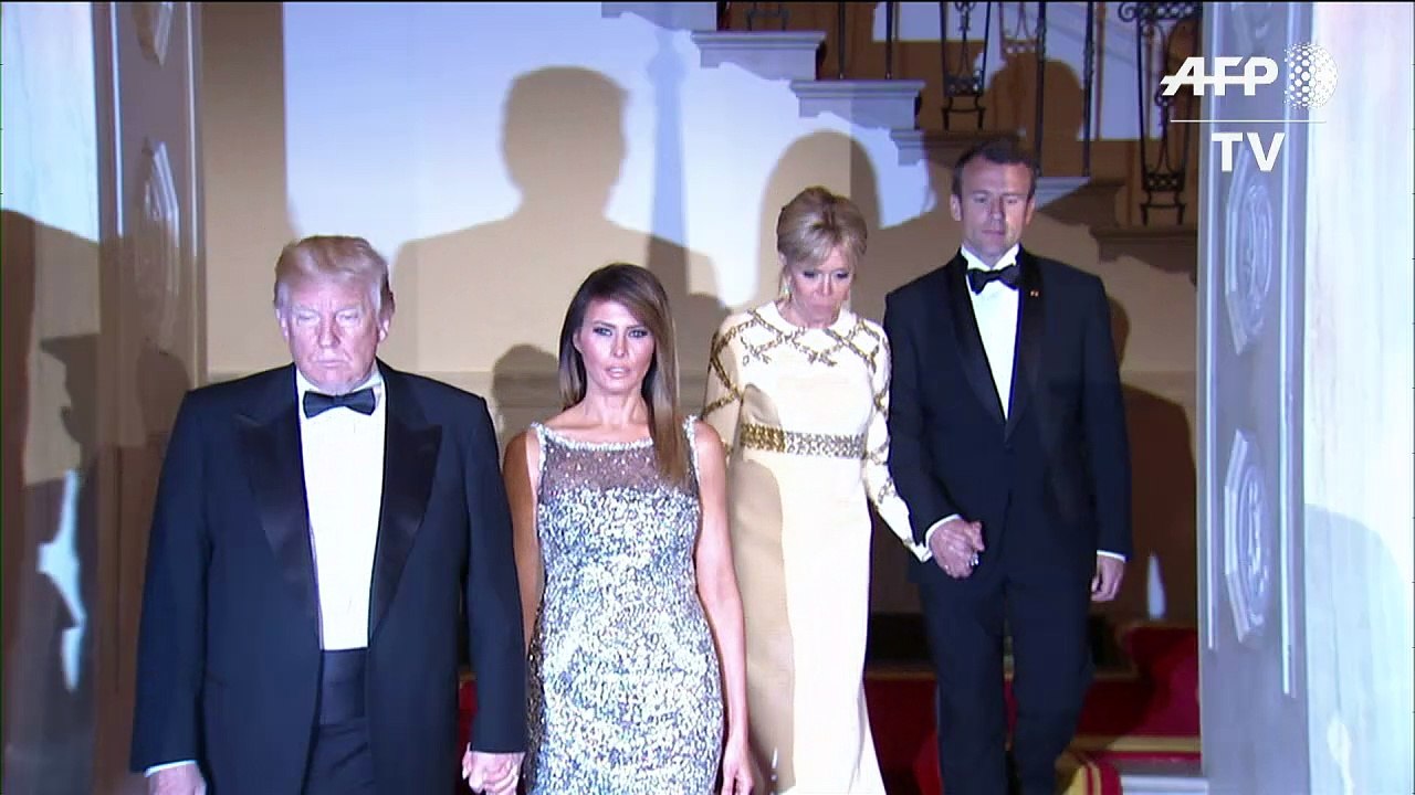 A amizade de Trump e Macron