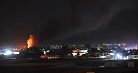 YPG'in Kontrolündeki Kamışlı'da Art Arda Patlama! Sesler Türkiye'den Duyuldu