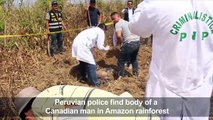 Peruvian authorities recover body of lynched Canadian