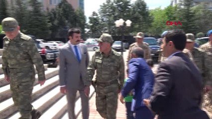 Tunceli 3'üncü Ordu Komutanı Orgeneral Savaş Tunceli'de