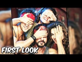 Shahrukh-Kajol, Varun-Kriti Pose For DILWALE Half Look