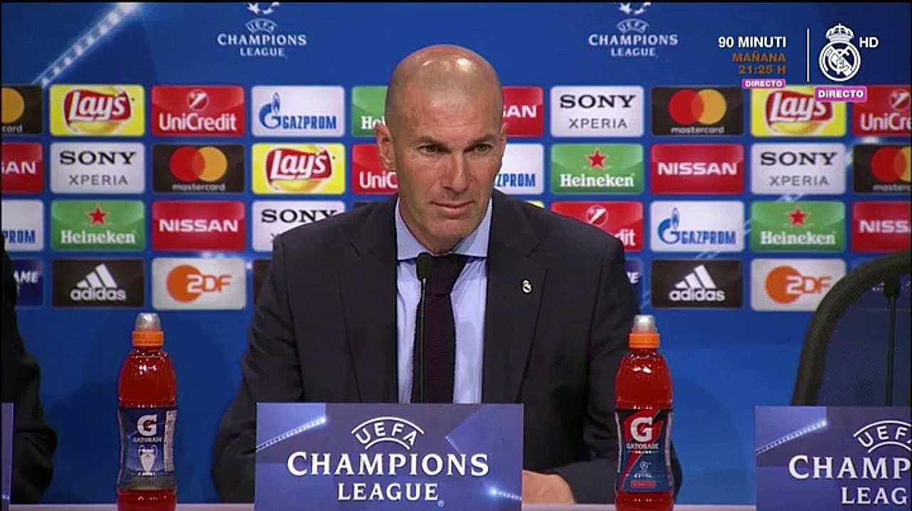 Zidane: "Carvajal ha dicho que tiene poca cosa"