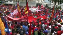 Día Internacional de los Trabajadores en Caracas