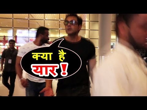 बॉबी देओल पोहचे मुंबई एयरपोर्ट पर, रेस 3 की शूटिंग अबू धाबी में ख़तम करके