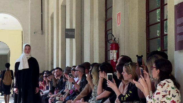 Homenagens a imigrantes na SPFW