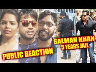 सलमान खान के फैन हुए भावुक उनको 5 साल के सजा के कारन | काला हिरन केस