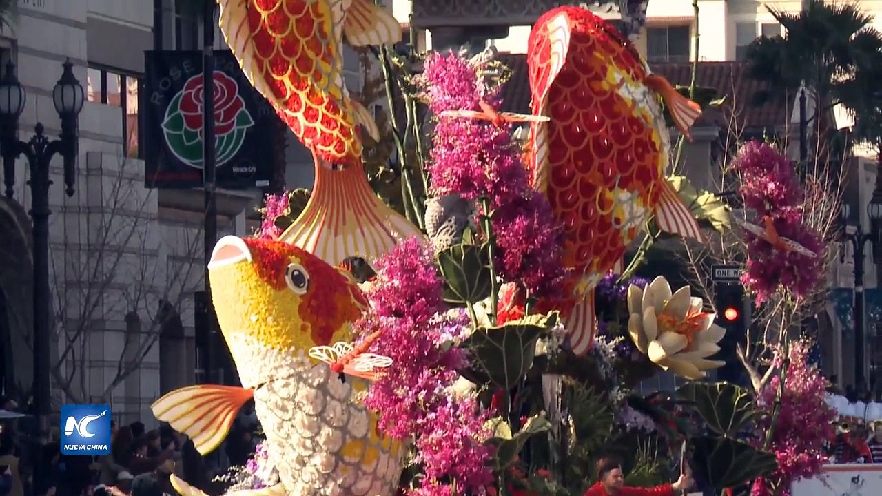 Esplendoroso 129º Desfile de las Rosas en Pasadena