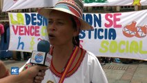 Reclaman atención estatal comunidades indígenas de Colombia