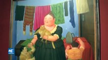 Exposición de artista colombiano Fernando Botero Angulo en Beijing