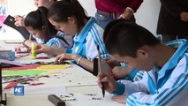 Educación tradicional china transforma a adolescentes especiales