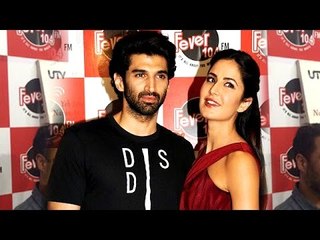 Hot Katrina Kaif & Aditya Roy Kapur Promotes Fitoor @ Fever 104 FM