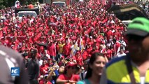 Multitudinaria movilización recuerda rebelión cívico militar encabezada por Chávez