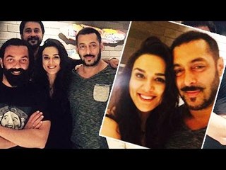 Salman Khan SURPRISE Birthday Party For Preity Zinta