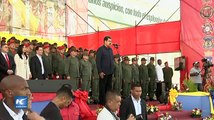Maduro agradece a militares lealtad a la Revolución Bolivariana