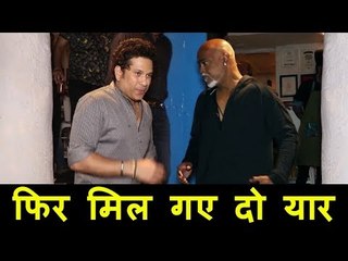 सचिन तेंदुलकर ने बानाया अपना जन्मदिन पूर्व बेस्ट फ्रेंड विनोद कांबली के साथ