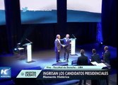 Inédito debate protagonizan candidatos presidenciales de Argentina