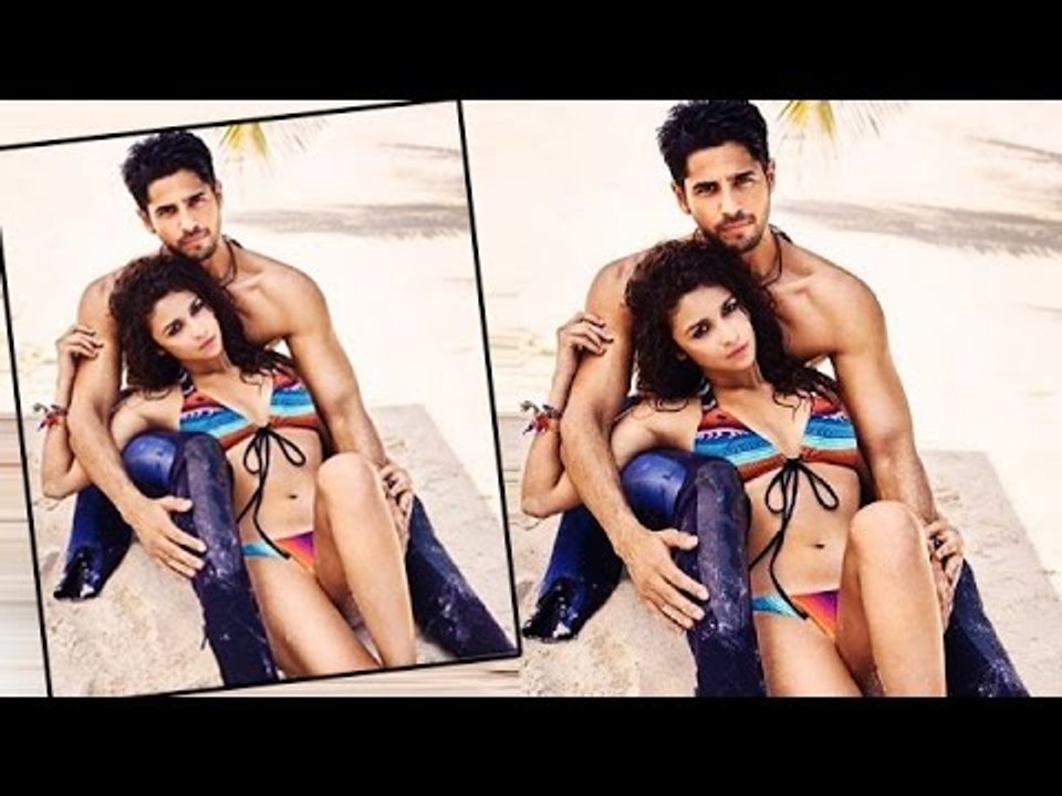 Alia Bhatt In RED BIKINI Gets Cozy With Sidharth Malhotra