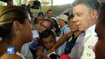 Santos atiende personalmente crisis humanitaria de colombianos