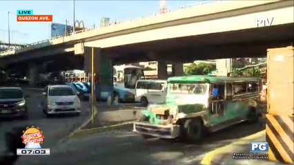 TRAFFIC UPDATE: Quezon Avenue