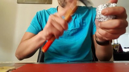Challenge Je fait une boule en aluminium (aluminium foil ball) defi 2018