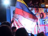 Chilenos conmemoran a Chávez frente a embajada venezolana