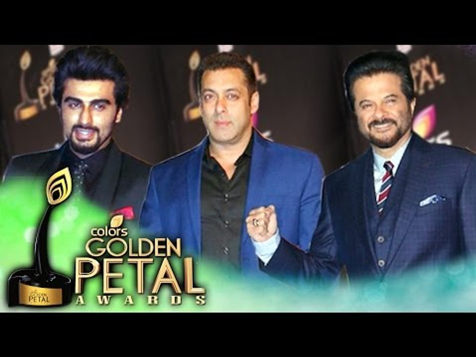 Golden Petal Awards 2016 | Colors | Red Carpet | Salman Khan, Anil Kapoor