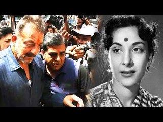 Sanjay Dutt Offers Prayers At Mother Nargis' GRAVE