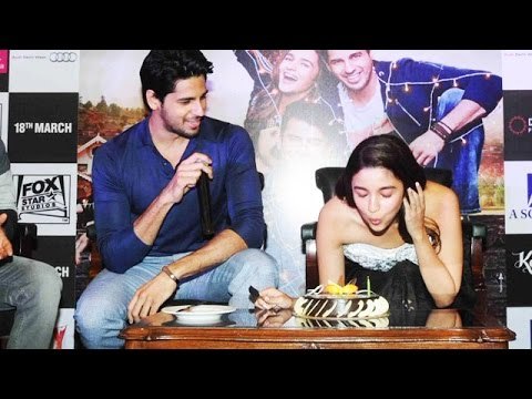 Alia Bhatt CELEBRATES BIRTHDAY With Sidharth Malhotra & Fawad Khan