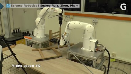 Robots Successfully Assemble an IKEA Chair