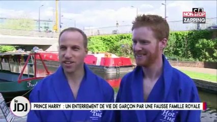 L'enterrement de vie de garçon du Prince Harry version sosies (vidéo)