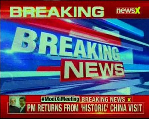 Télécharger la video: Modi-Xi meeting: PM Modi arrives Delhi, India after 2-day long historic meet with Xi Jinping