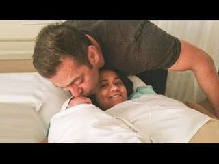 Salman Khan KISSING New Born NEPHEW 'AHIL'