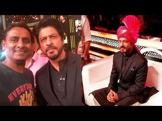 Скачать видео: Shah Rukh Khan Promotes FAN On Chala Hawa Yeu Dya | 11th April Episode