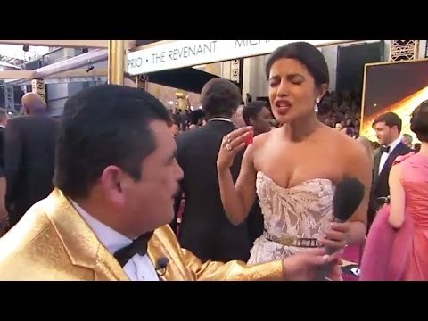 Priyanka Chopra CAUGHT Taking Tequila Shots At OSCARS