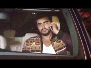 Arjun Kapoor At Katrina Kaif's Birthday Party