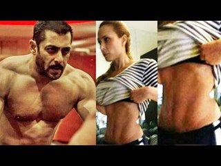 Salman Khan's Girlfriend Iulia Vantur's 6 Pack Abs