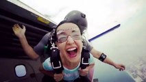 Sanaya Irani & Mohit Sehgal  Sky Diving Video