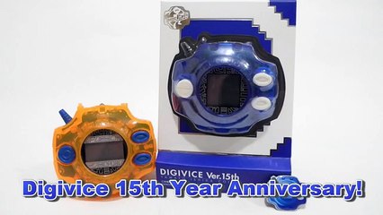 DIGIVICE VER.15th(デジヴァイス Ver.15th-15周年記念バージョン) Review part2-Bandai toy