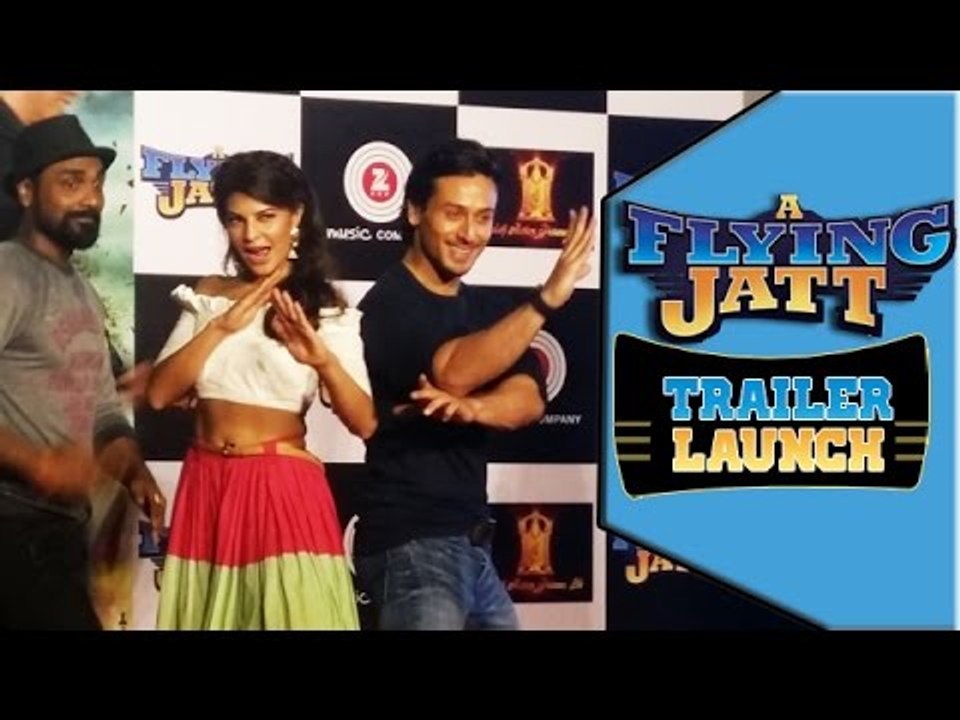 A Flying Jatt Trailer Launch | Tiger Shroff, Jacqueline, Nathan Jones ,Remo D'Souza