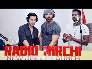 Dishoom Movie | John Abraham and Varun Dhawan at Radio Mirchi New Jingle Launch Event