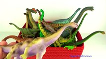 Öğrenin Dinosaur İsimleri - Dinazor kutusu - Sauropodlar - çocuk oyuncakları incelemesi