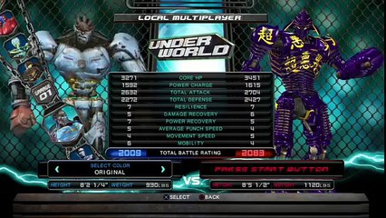 Real steel the video game xbox360/ps3(Ambush vs Noisy Boy)