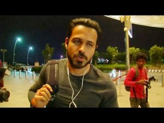 Emraan Hashmi LEAVE For Colombo, Spotted At Mumbai Airport