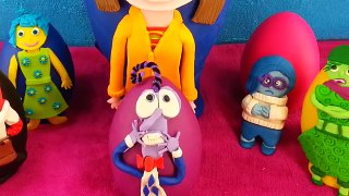 Disney Pixar Inside Out Riley Play-Doh Surprise Eggs & Emotions