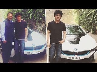 Shahrukh Khan DRIVES His New BMW Car